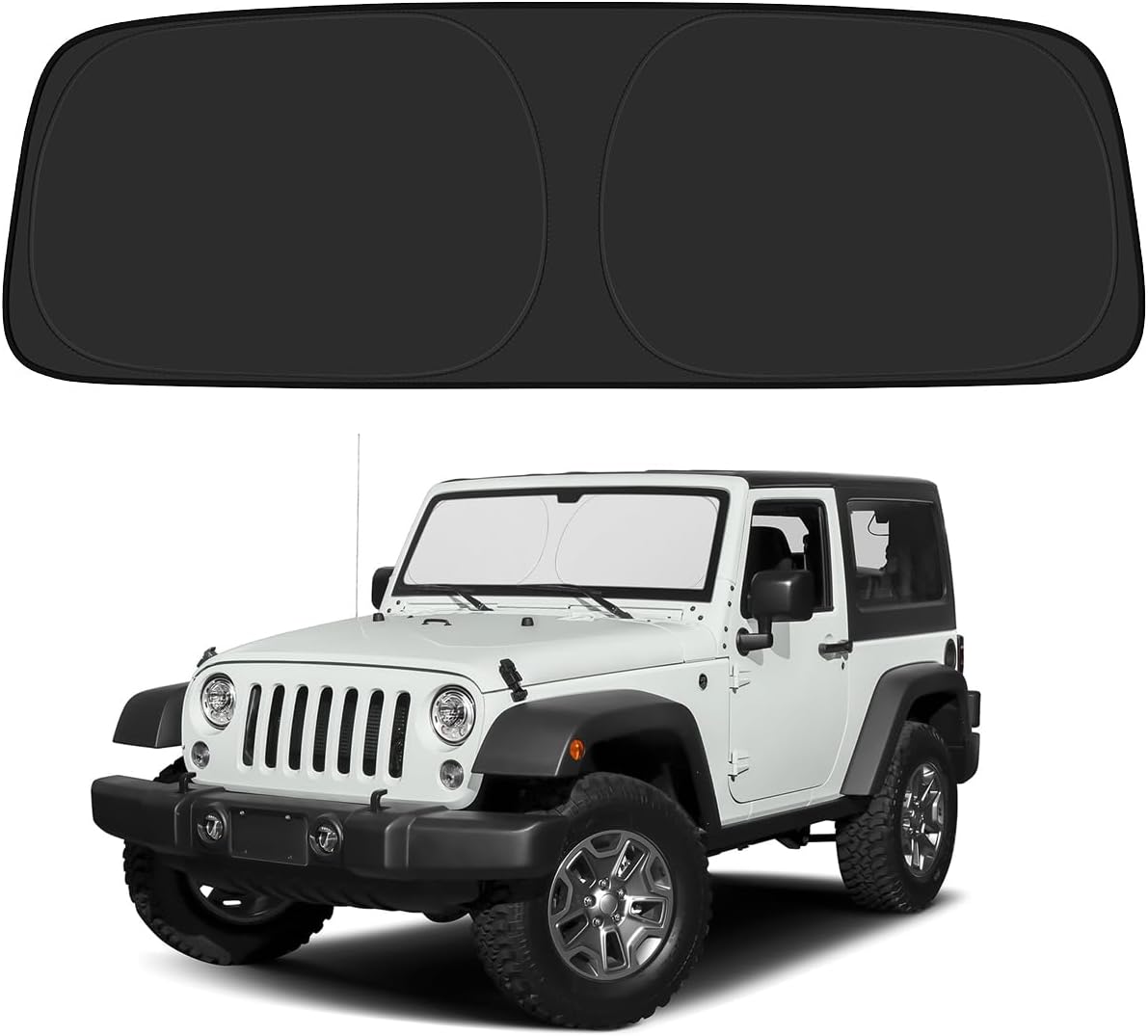 Outdoor Camping Jeep - Voorruit zonnescherm voor Jeep Wrangler TJ