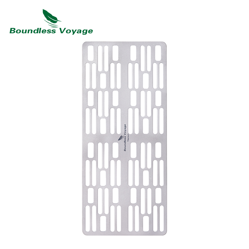 Camp Utensil Set - Boundeloze Reis Outdoor Camping Titanium Houtskool