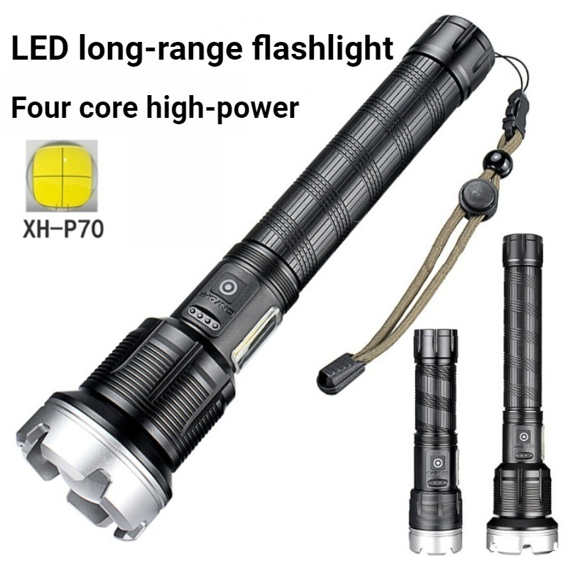 Outdoor Camping And Fishing - Krachtige LED-zaklamp Telescopisch Lange afstand Power