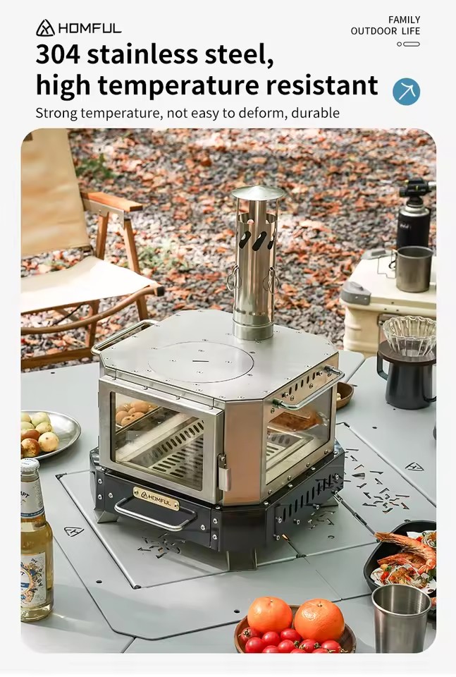 HOMFUL Draagbare Houtkachel Hu - Outdoor Camping Oven recensie en prijs