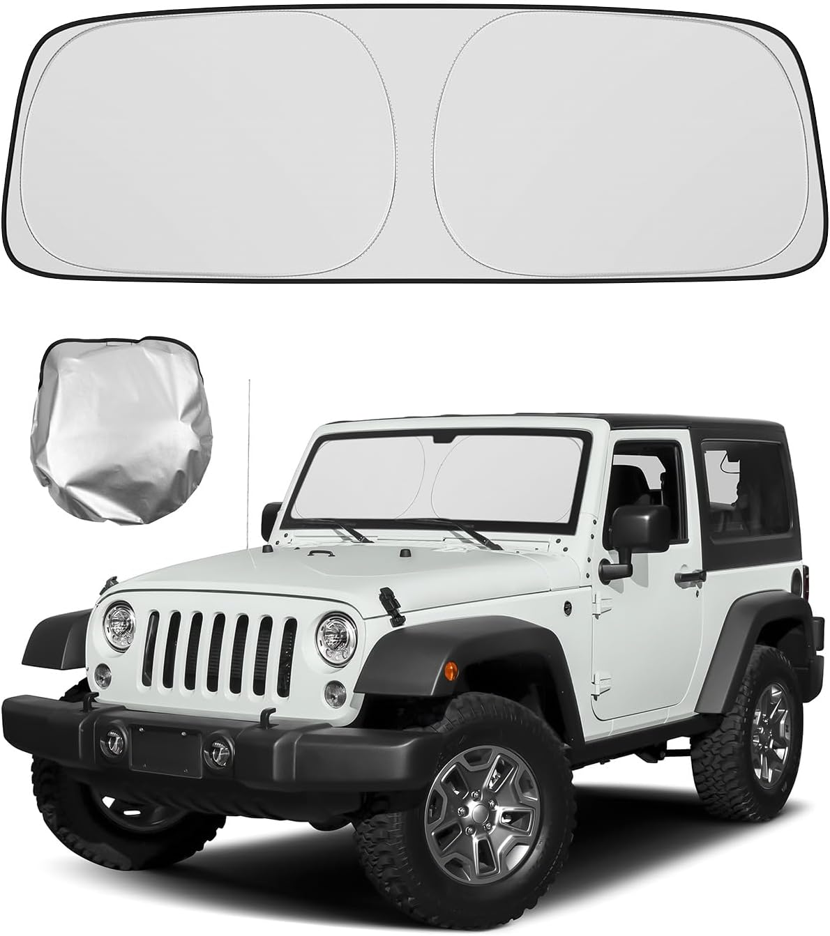 Voorruit zonnescherm voor Jeep - Outdoor Camping Jeep recensie en prijs