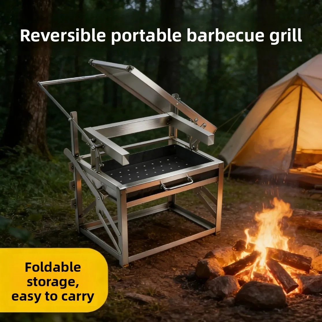 Duurzame automatisch roterende - Outdoor Camping Oven recensie en prijs