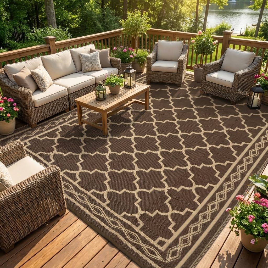 9x12 Omkeerbaar Buitenkleed vo - Outdoor Camping Rugs 9X12 recensie en prijs