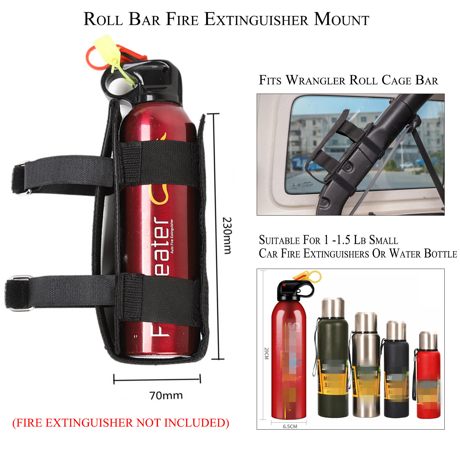 Auto Roll Bar Houder Bandage O - Outdoor Camping Jeep recensie en prijs