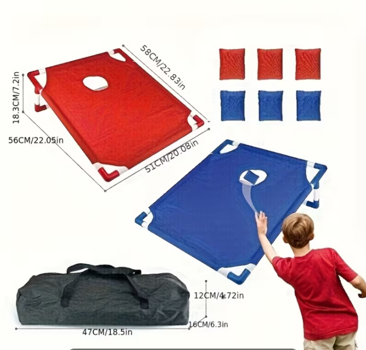 Corn Hole Spelset bevat 2 spel - Outdoor Camping Games For Adults recensie en prijs