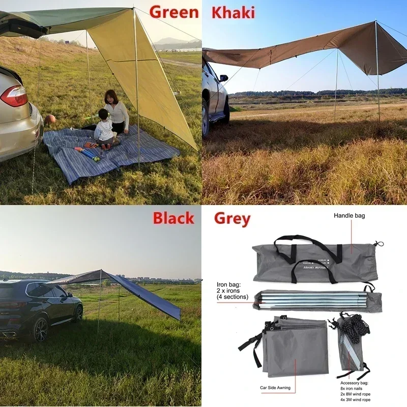 Draagbare Auto Shelter Schaduw - Outdoor Camping Jeep recensie en prijs