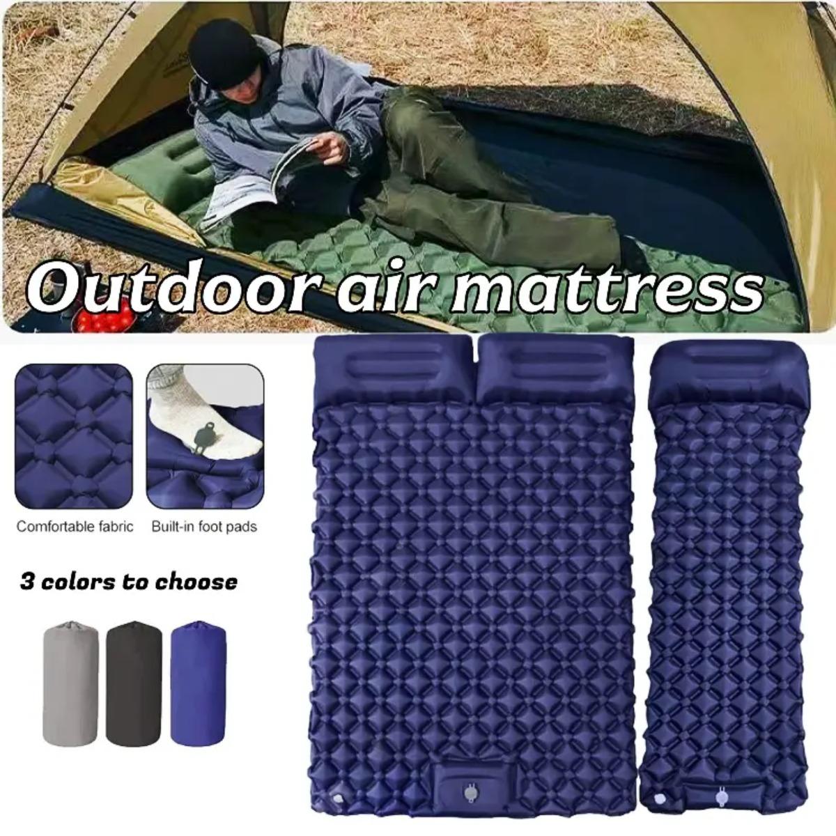 Enkel- en dubbel opblaasbaar l - Outdoor Camping Mat Waterproof recensie en prijs