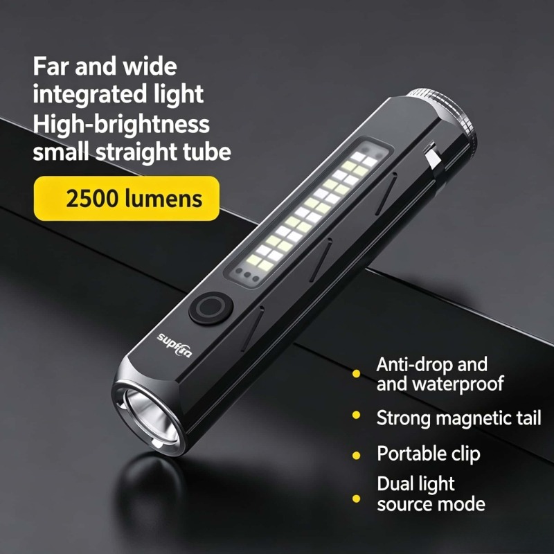 LED-zaklamp met sterk licht Ty - Outdoor Camping And Fishing recensie en prijs