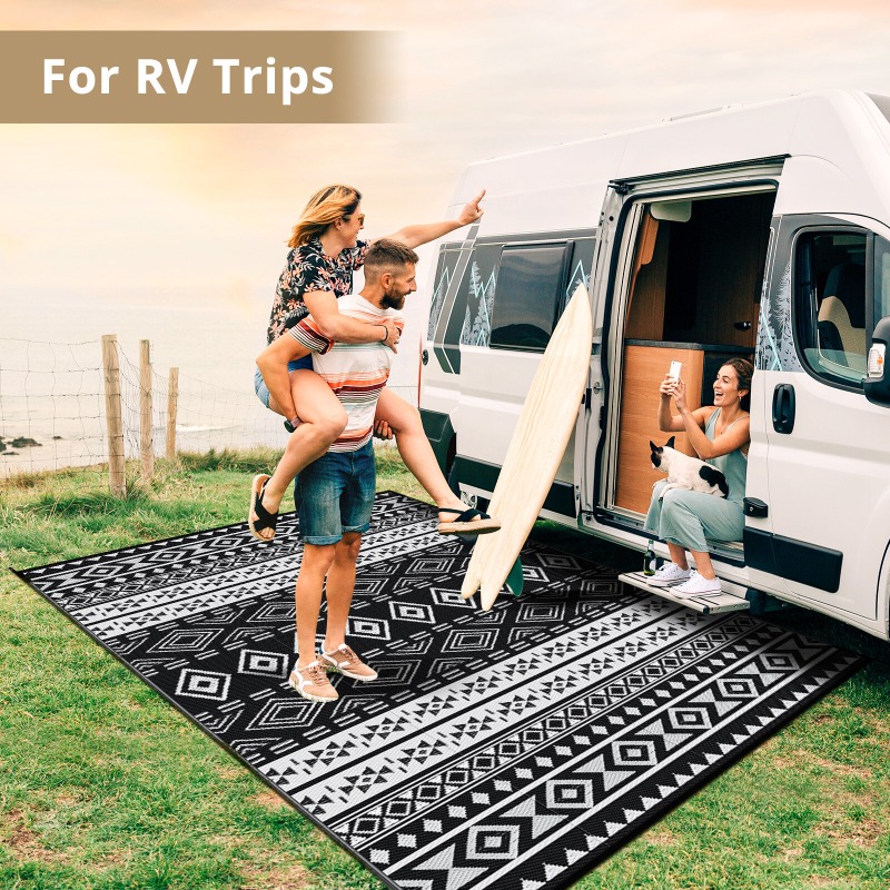 Buitentapijten omkeerbaar 5x8  - Outdoor Camping Rugs 9X12 recensie en prijs