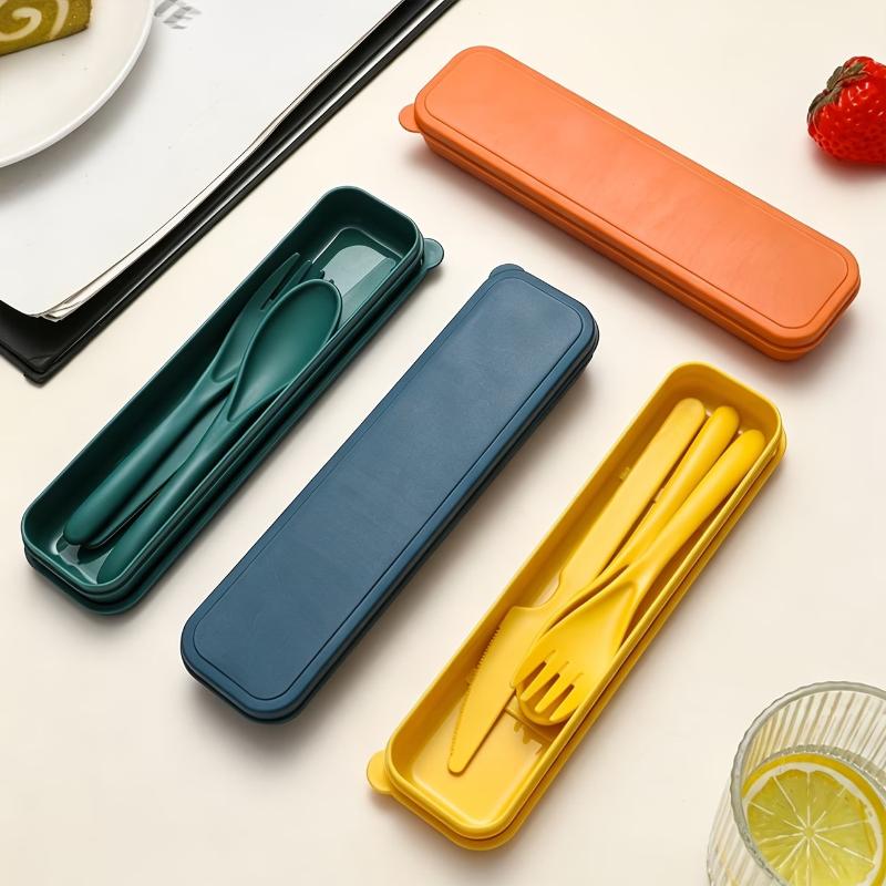 Bestekset van tarwehalm met me - Camp Utensil Set recensie en prijs