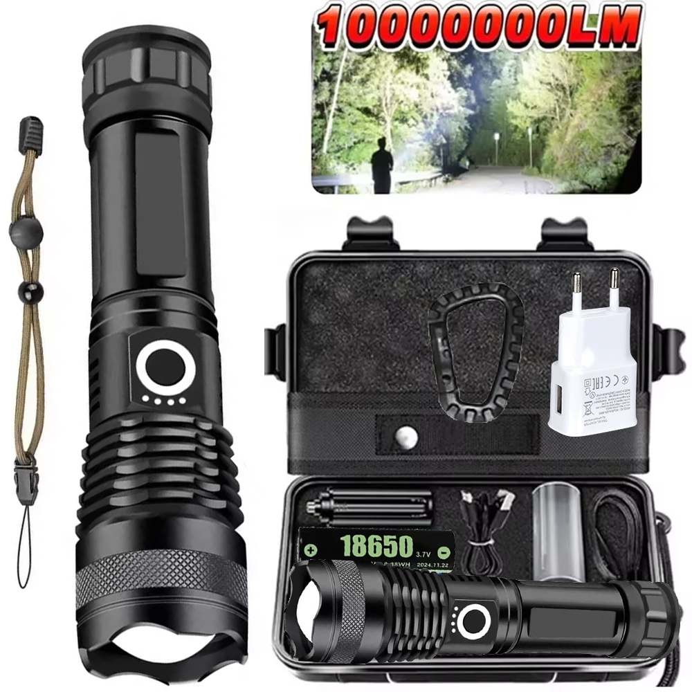 Krachtige LED-zaklamp Oplaadba - Outdoor Camping And Fishing recensie en prijs