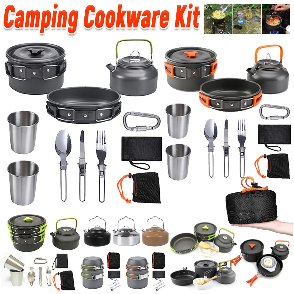 Campingkookgerei Set Ketel Pot - Camp Utensil Set recensie en prijs