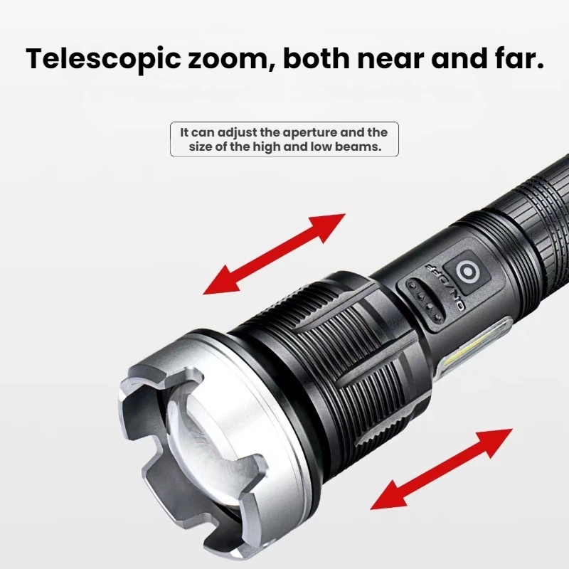 Krachtige LED-zaklamp Telescop - Outdoor Camping And Fishing recensie en prijs