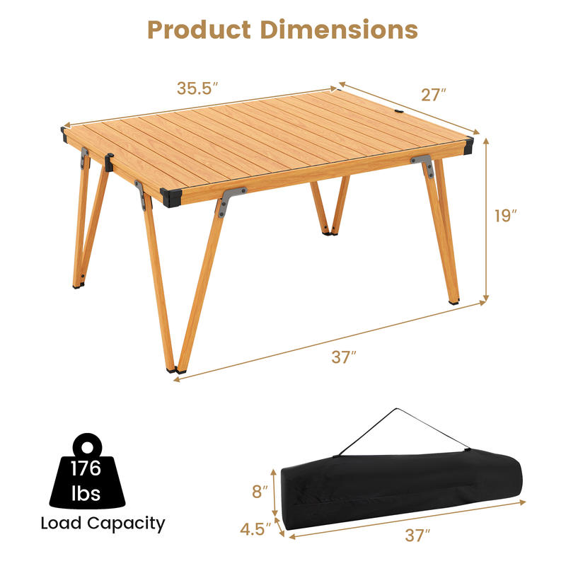 Opvouwbare picknicktafel 93 x  - Camp Table Folding recensie en prijs